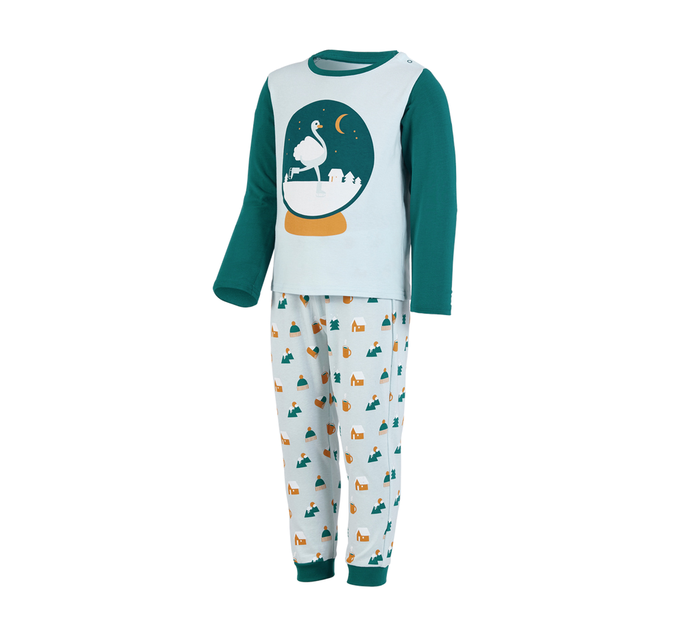 Accessories: e.s. Baby Pyjamas + icewaterblue