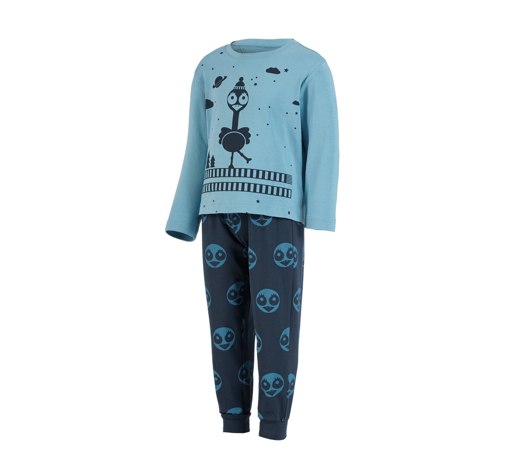 Für die Kleinen: e.s. Kinder Pyjama + schattenblau