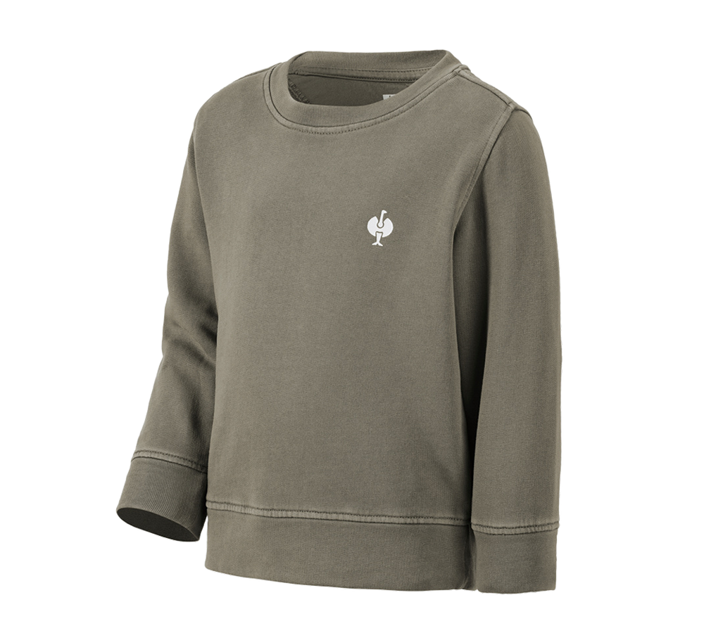 Clothing: Sweatshirt e.s.botanica, children's + naturegreen