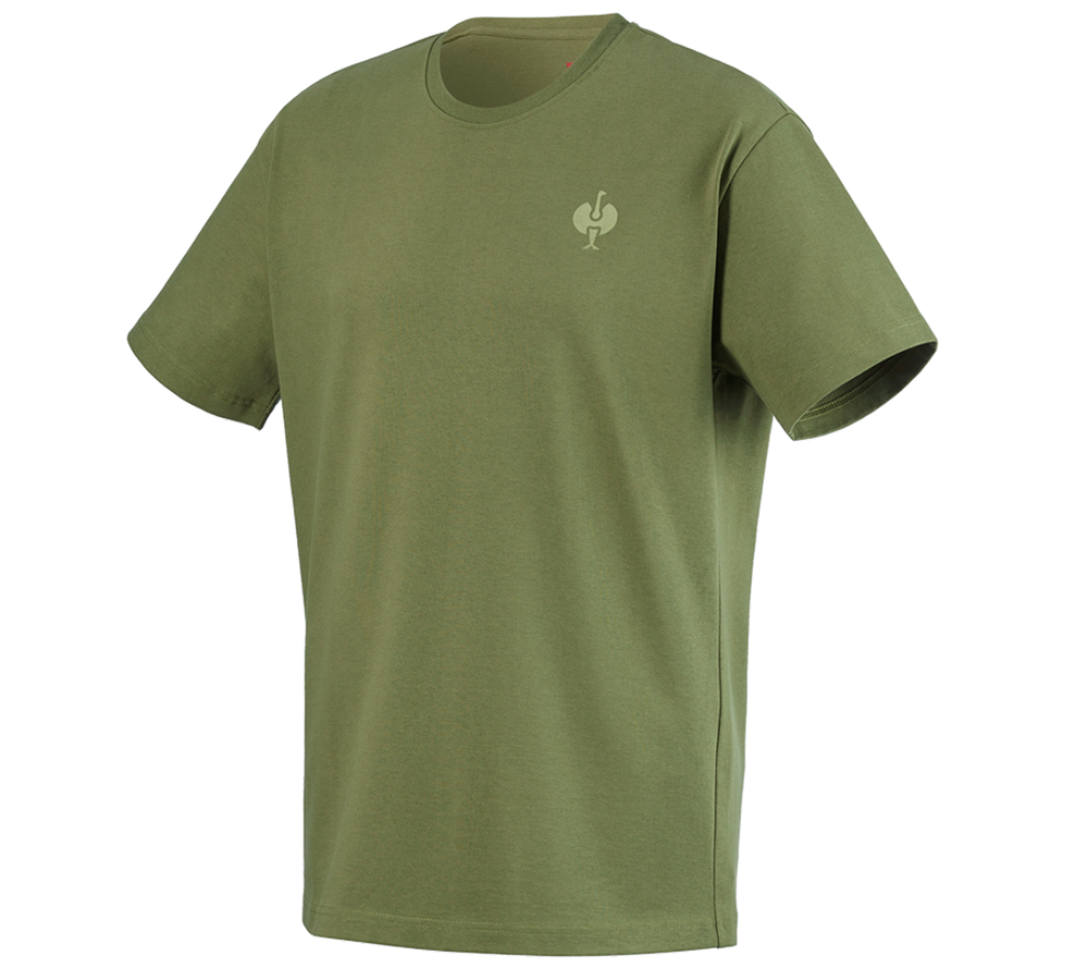 Thèmes: T-shirt heavy e.s.iconic + vert montagne