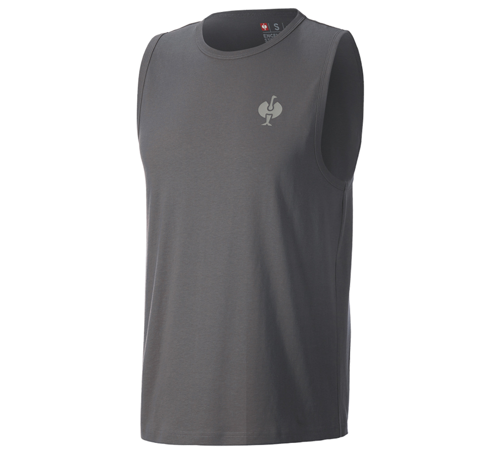 Clothing: Athletics shirt e.s.iconic + carbongrey