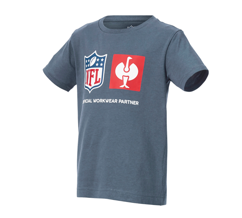 Kollaborationen: NFL T-Shirt cotton, kids + oxidblau