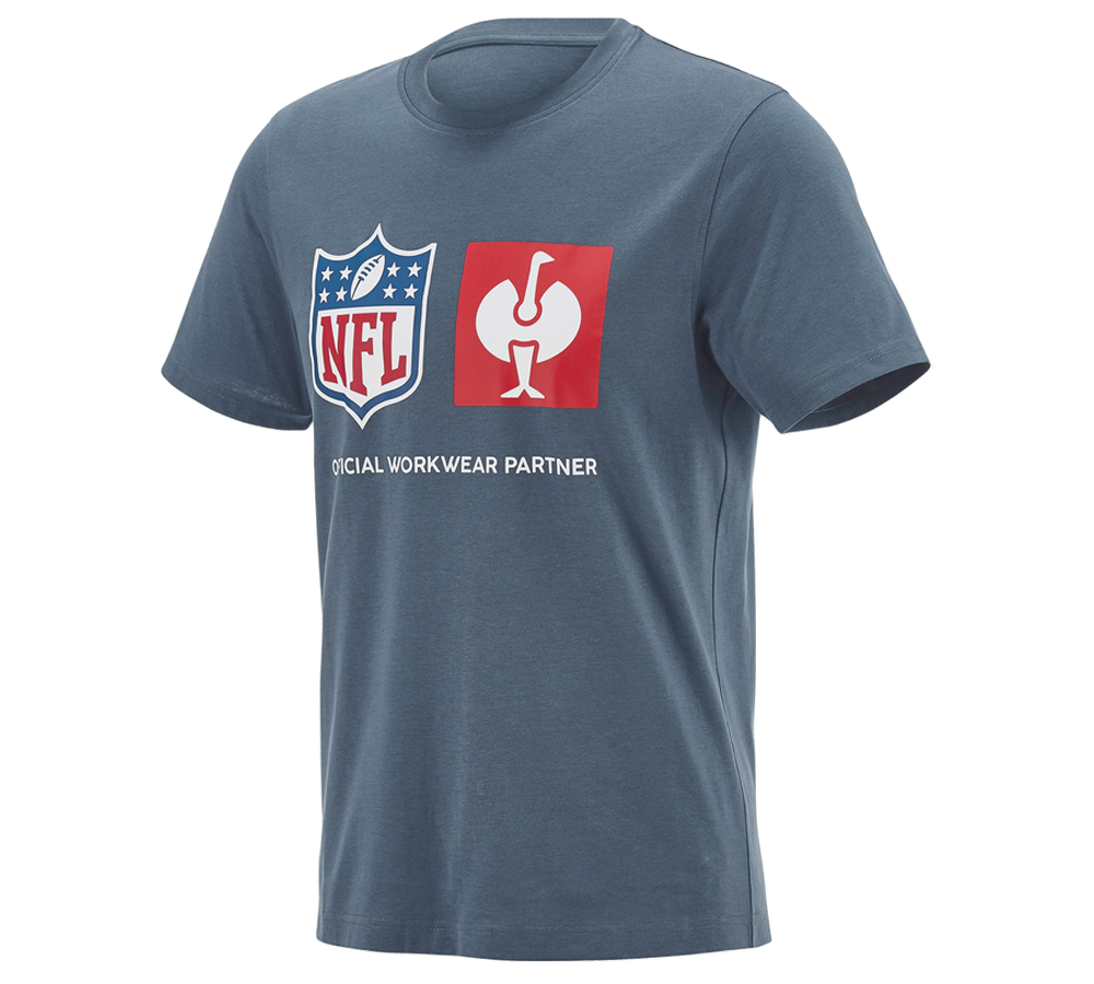 Vêtements: NFL T-Shirt cotton + bleu oxyde