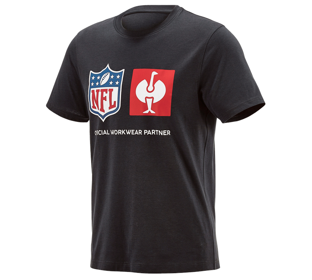 Shirts & Co.: NFL T-Shirt cotton + schwarz