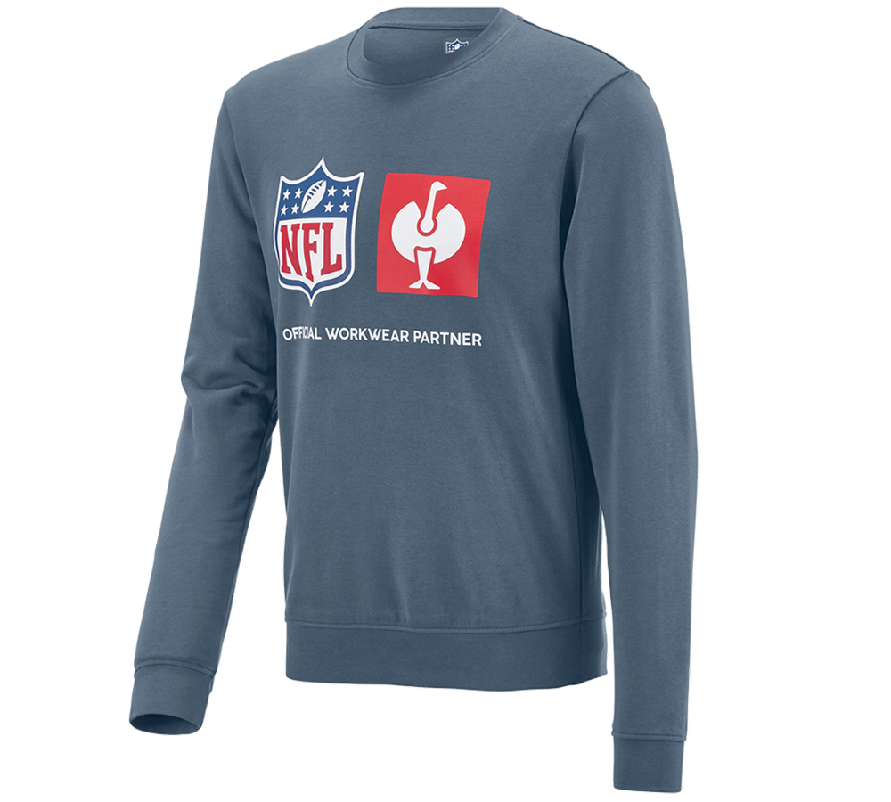 Bekleidung: NFL Sweatshirt cotton + oxidblau