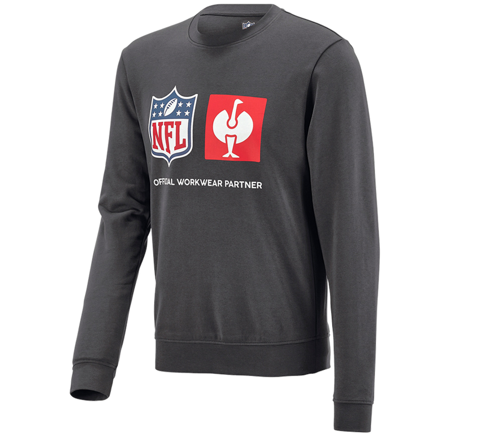 Shirts, Pullover & more: NFL Sweatshirt cotton + carbongrey