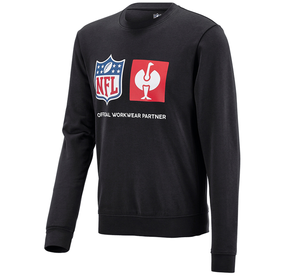 Clothing: NFL Sweatshirt cotton + black