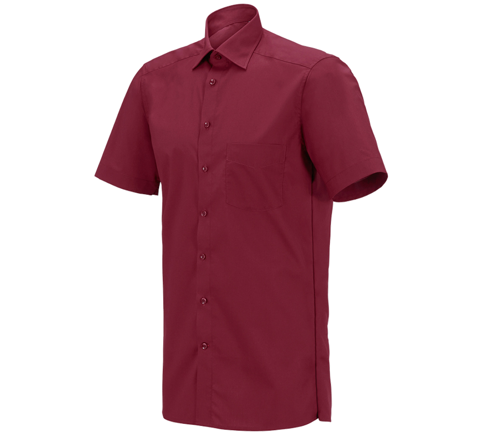 Topics: e.s. Service shirt short sleeved + ruby