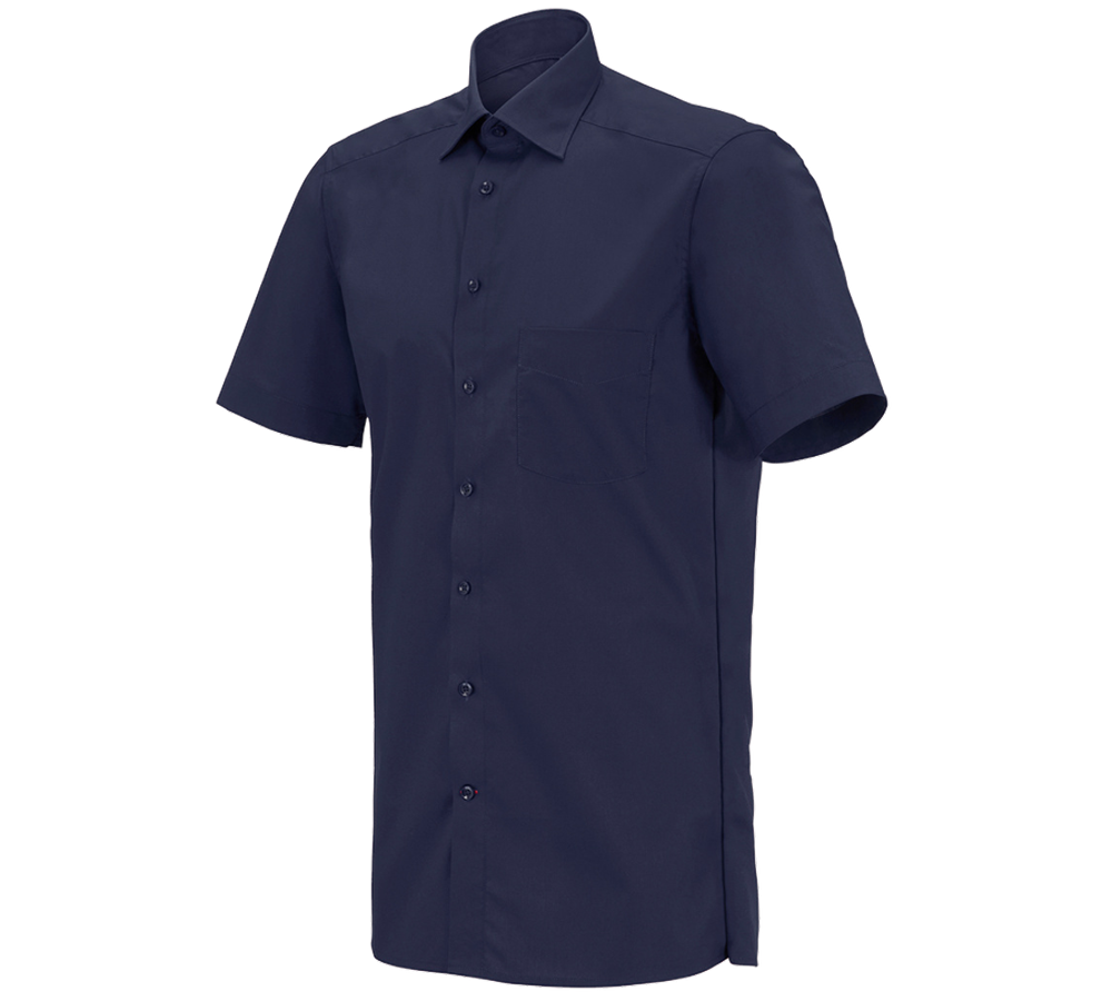 Shirts, Pullover & more: e.s. Service shirt short sleeved + navy