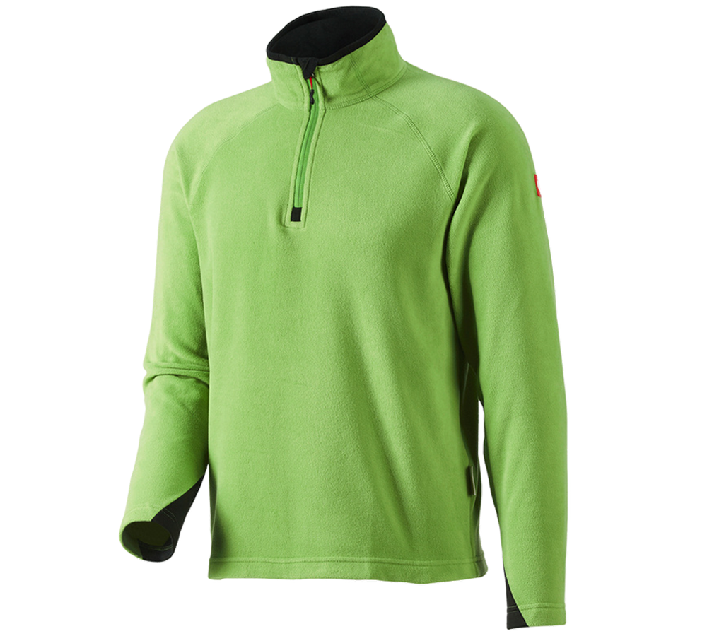 Shirts & Co.: Microfleece Troyer dryplexx® micro + seegrün