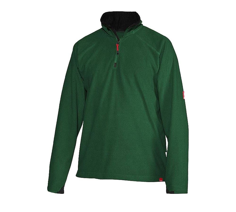 Shirts, Pullover & more: Microfleece troyer dryplexx® micro + green