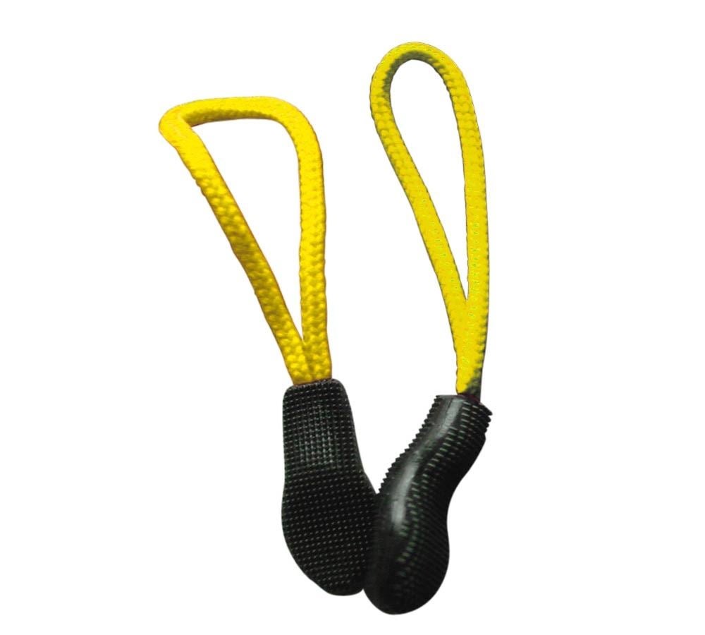 Accessories: Zip puller set + yellow