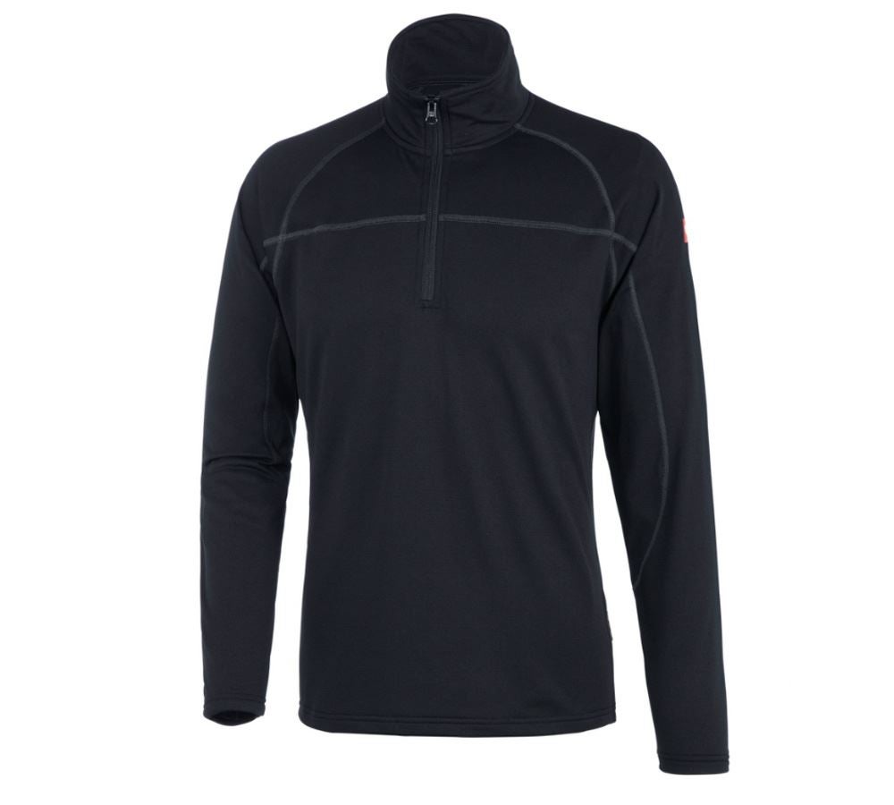 Shirts, Pullover & more: e.s. Troyer clima-pro + black