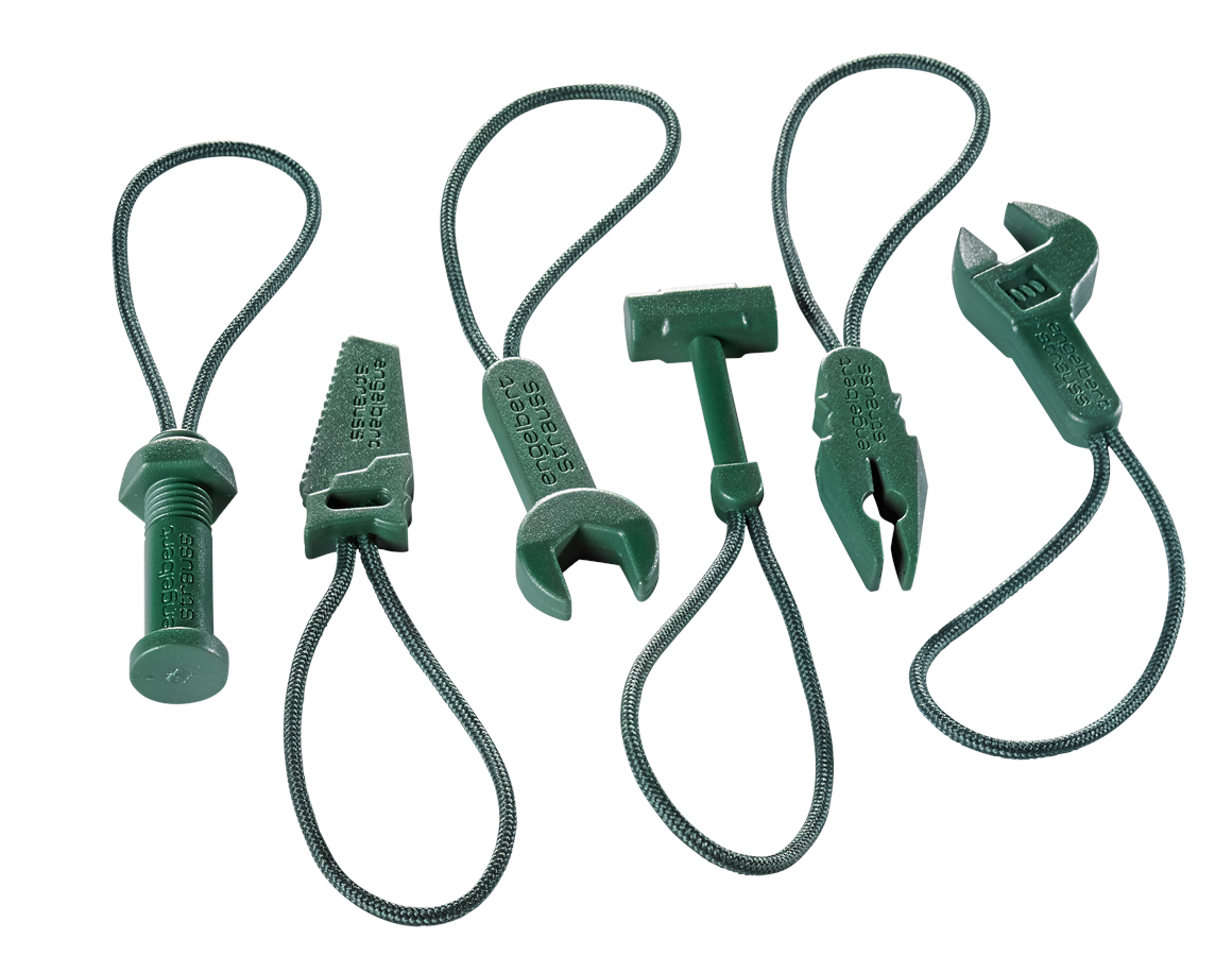 Accessories: Zip puller set e.s.motion 2020 + green