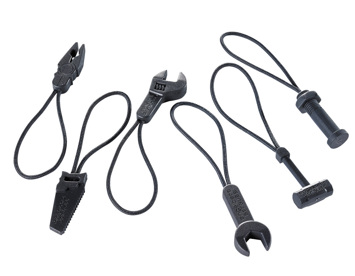 Accessories: Zip puller set e.s.motion 2020 + graphite
