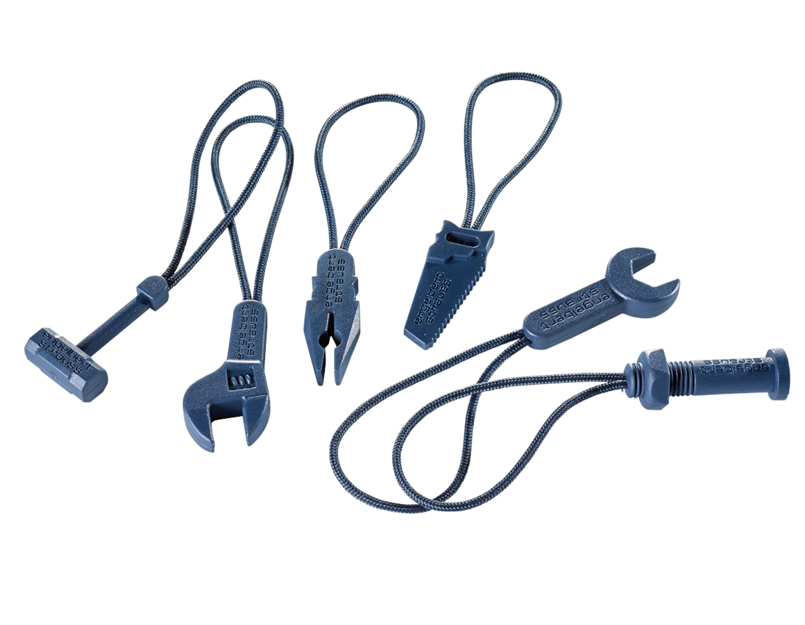 Accessories: Zip puller set e.s.motion 2020 + seablue