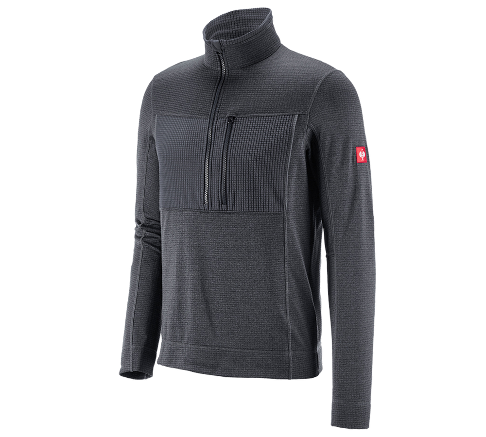 Shirts, Pullover & more: Troyer climacell e.s.dynashield + graphite melange