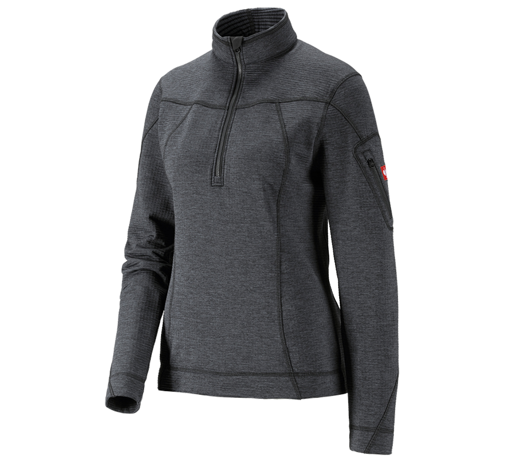 Shirts, Pullover & more: Troyer climacell e.s.dynashield, ladies' + graphite melange