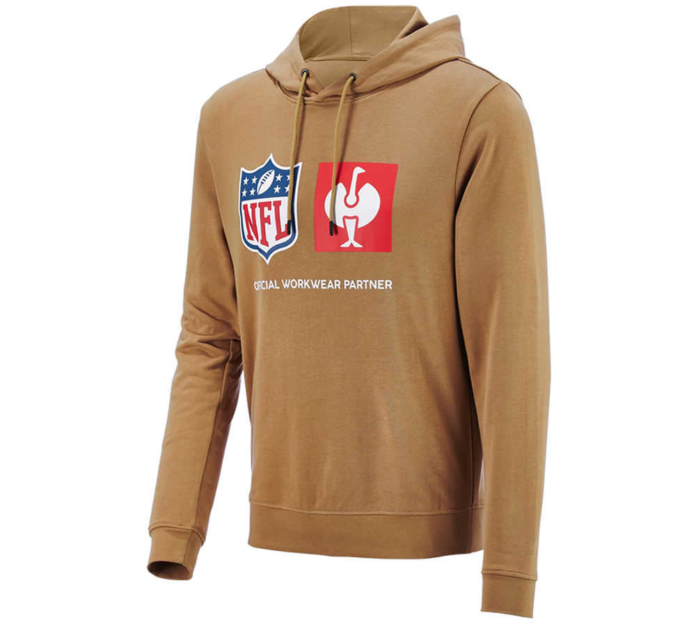 Shirts, Pullover & more: NFL Hoodie cotton + almondbrown