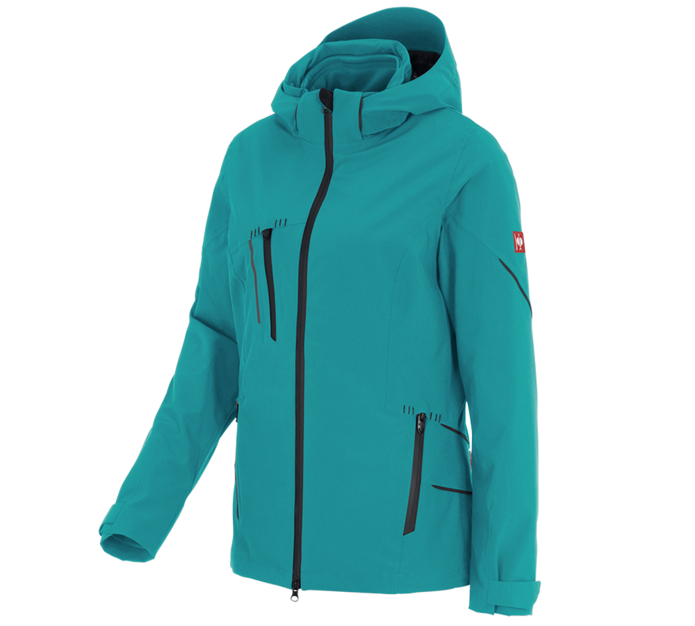 Work Jackets: 3 in 1 functional jacket e.s.vision, ladies' + ocean