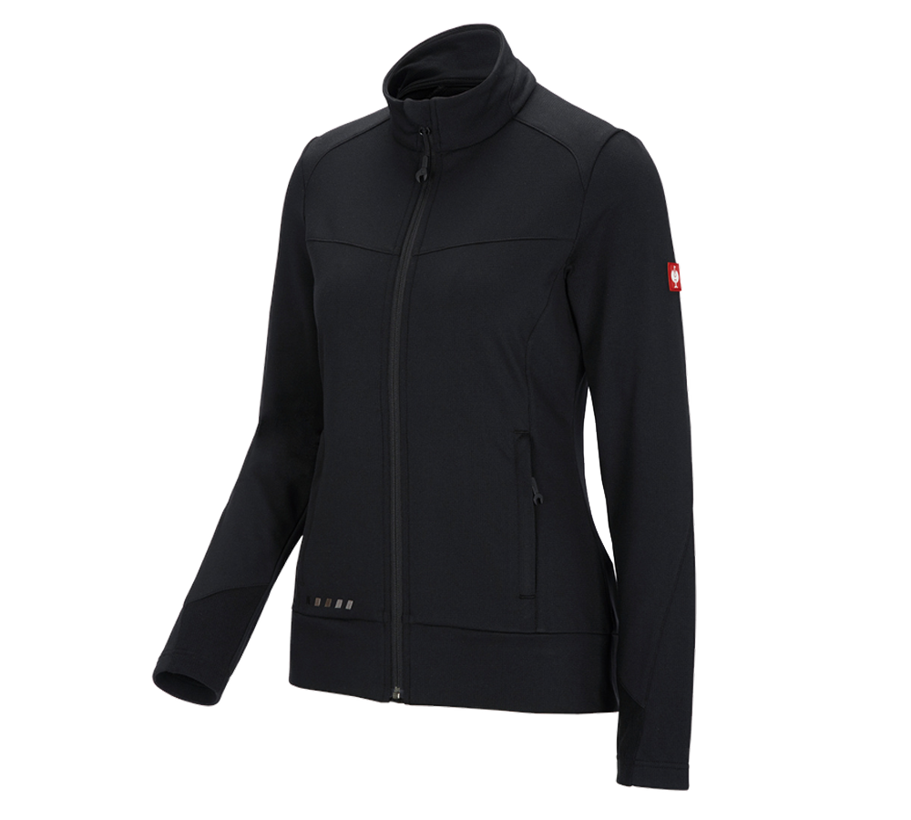 Work Jackets: FIBERTWIN®clima-pro jacket e.s.motion 2020,ladies' + black