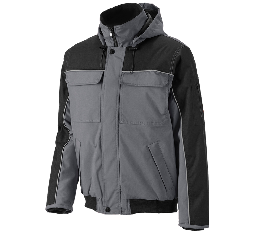 Work Jackets: Pilot jacket e.s.image  + grey/black