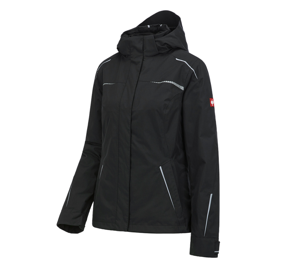Work Jackets: 3 in 1 functional jacket e.s.motion 2020, ladies' + black/platinum