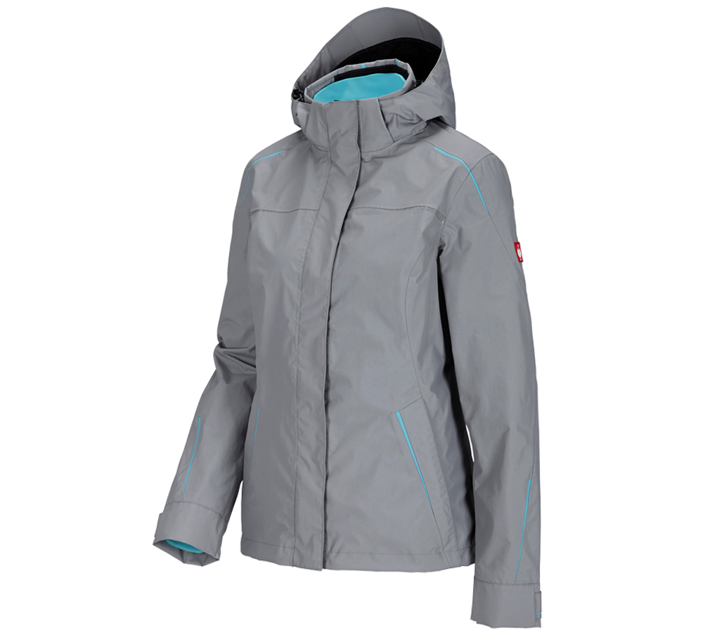 Work Jackets: 3 in 1 functional jacket e.s.motion 2020, ladies' + platinum/capri