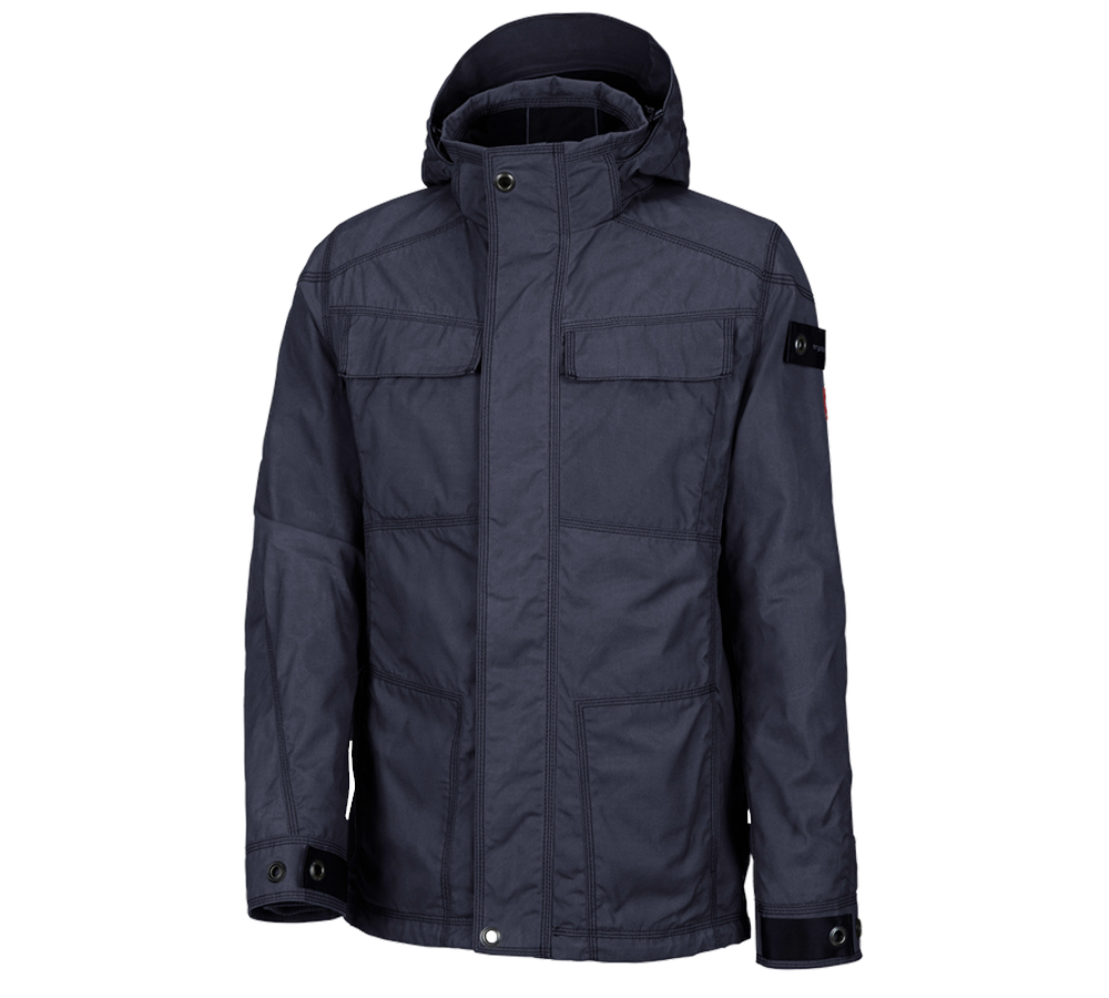 Gardening / Forestry / Farming: e.s. Functional jacket cotton touch + midnightblue