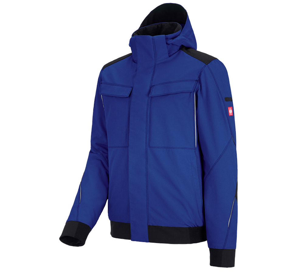 Work Jackets: Winter functional jacket e.s.dynashield + royal/black