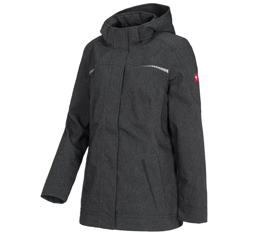 Work Jackets: Functional jacket e.s.motion denim, ladies' + graphite