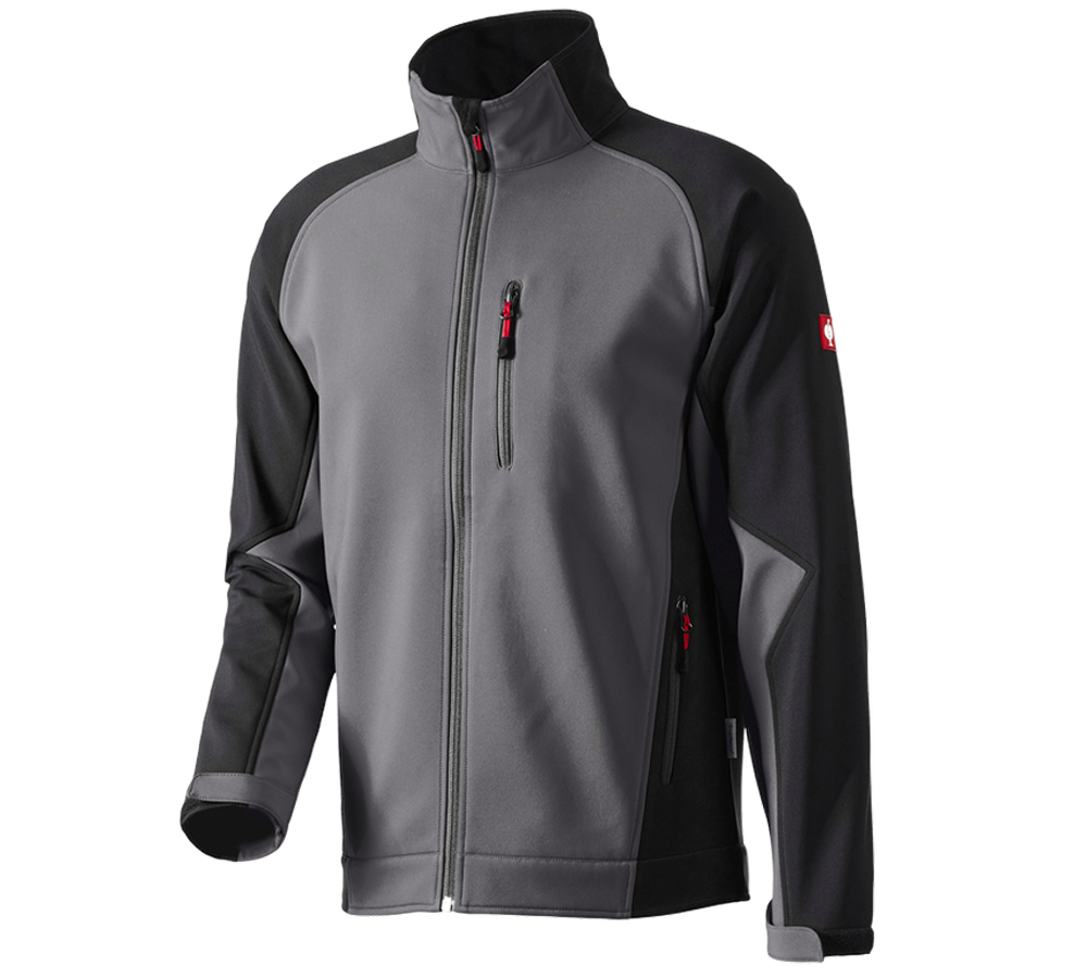 Work Jackets: Softshell Jacket dryplexx® softlight + anthracite/black