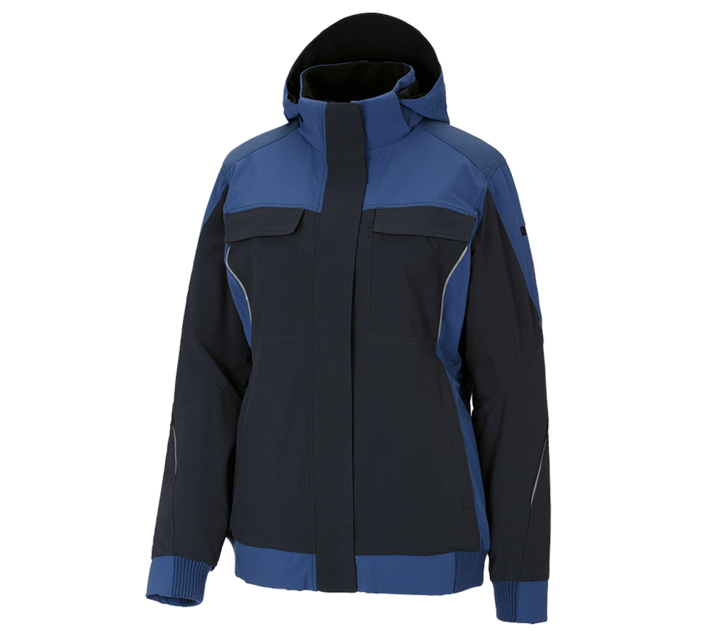 Work Jackets: Winter functional jacket e.s.dynashield, ladies' + cobalt/pacific