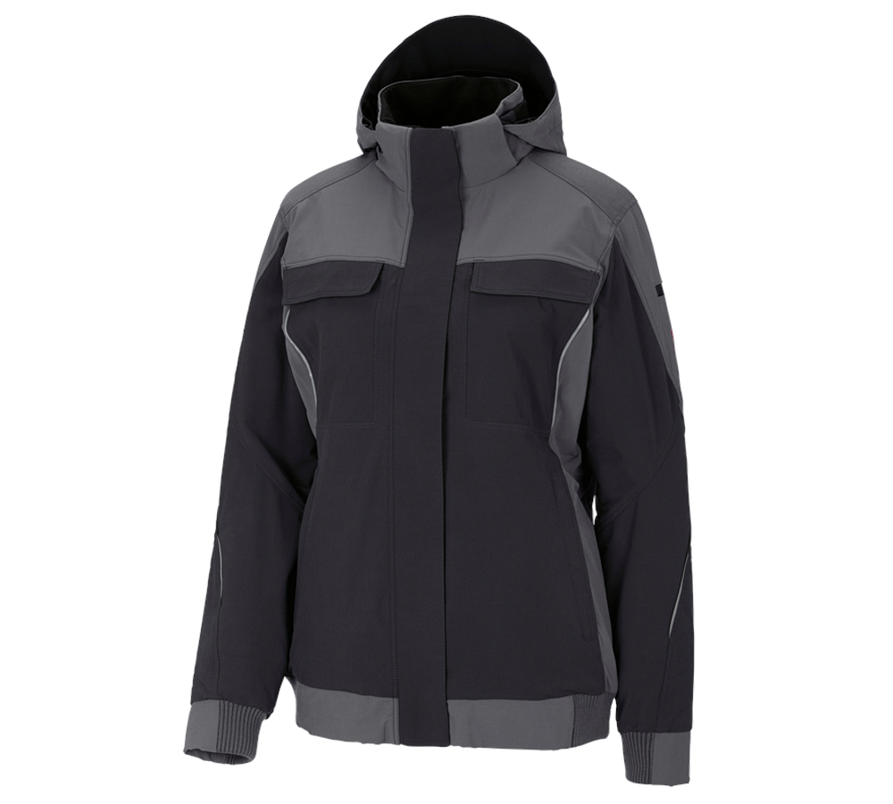 Joiners / Carpenters: Winter functional jacket e.s.dynashield, ladies' + cement/graphite