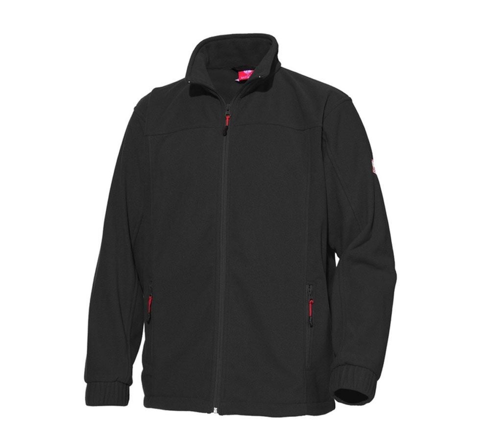 Work Jackets: Fleece jacket e.s.classic + black