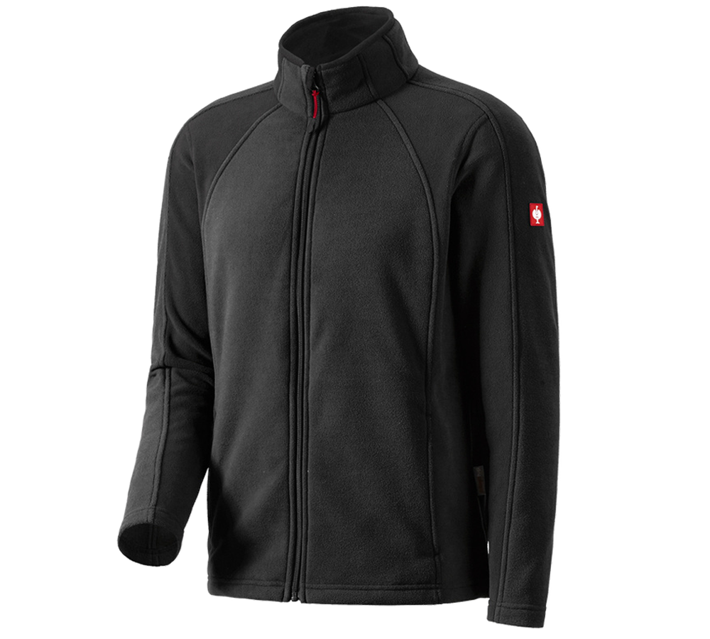 Cold: Microfleece jacket dryplexx® micro + black