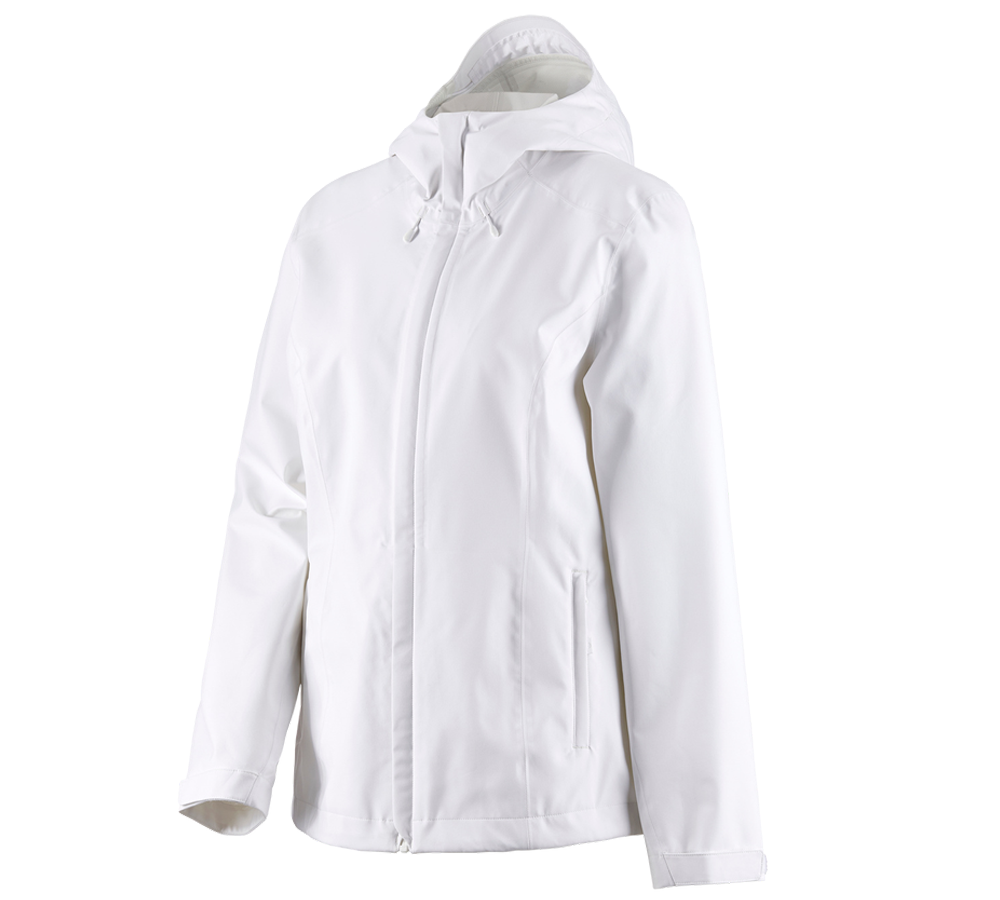 Work Jackets: e.s. Functional jacket CI, ladies' + white