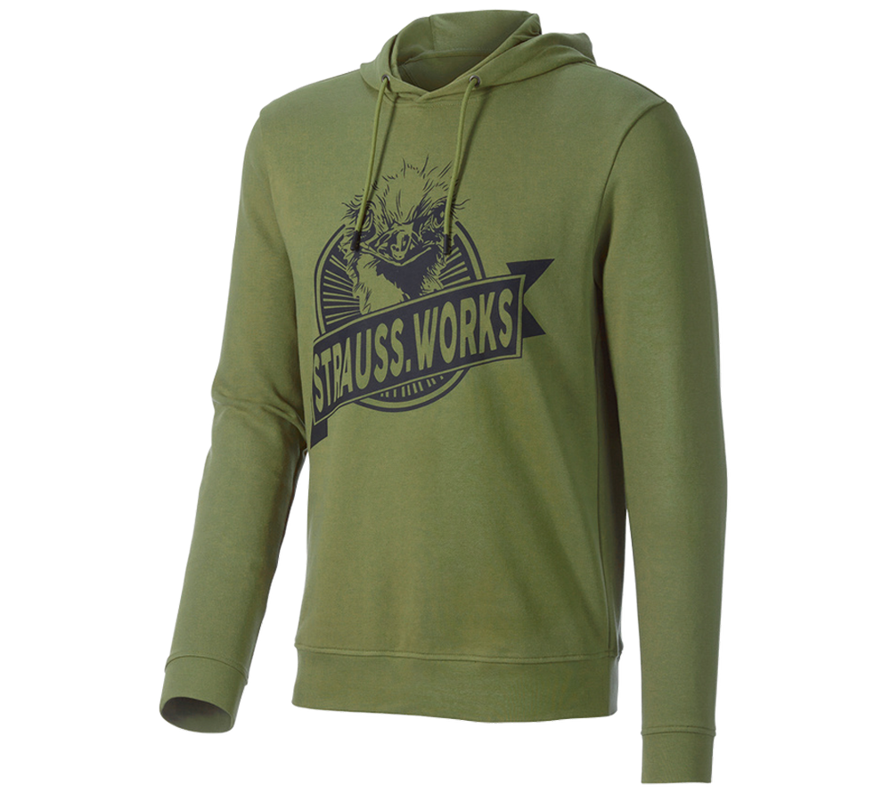 Thèmes: Hoody sweatshirt e.s.iconic works + vert montagne