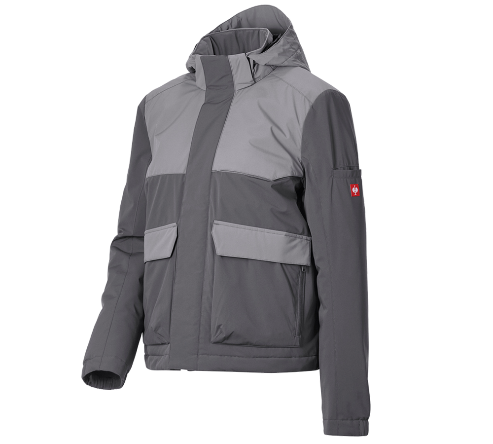 Jacken: Winterjacke e.s.trail pure, Damen + carbongrau/basaltgrau