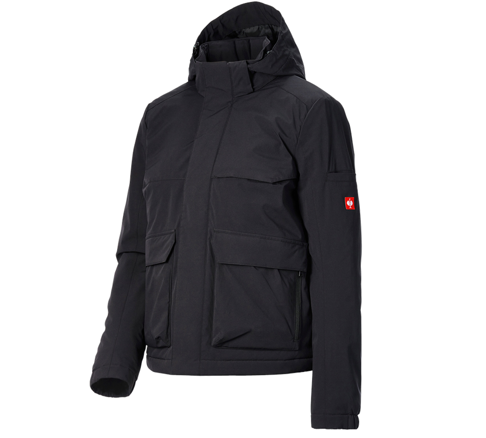 Themen: Winterjacke e.s.trail pure, Damen + schwarz