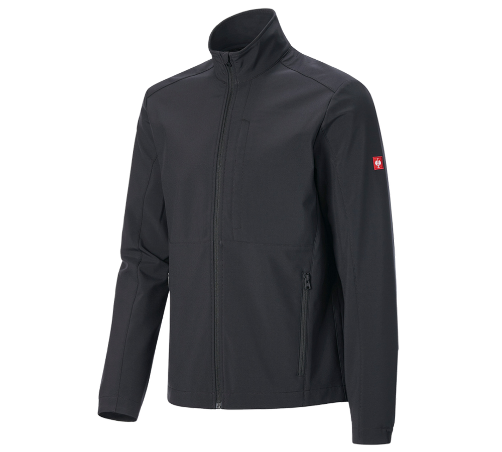 Clothing: Softshell jacket e.s.trail pure + black