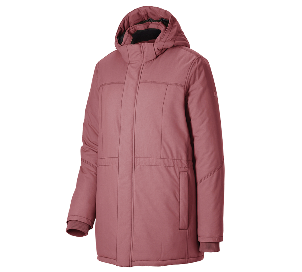 Vestes de travail: Parka e.s.iconic, femmes + rouge oxyde