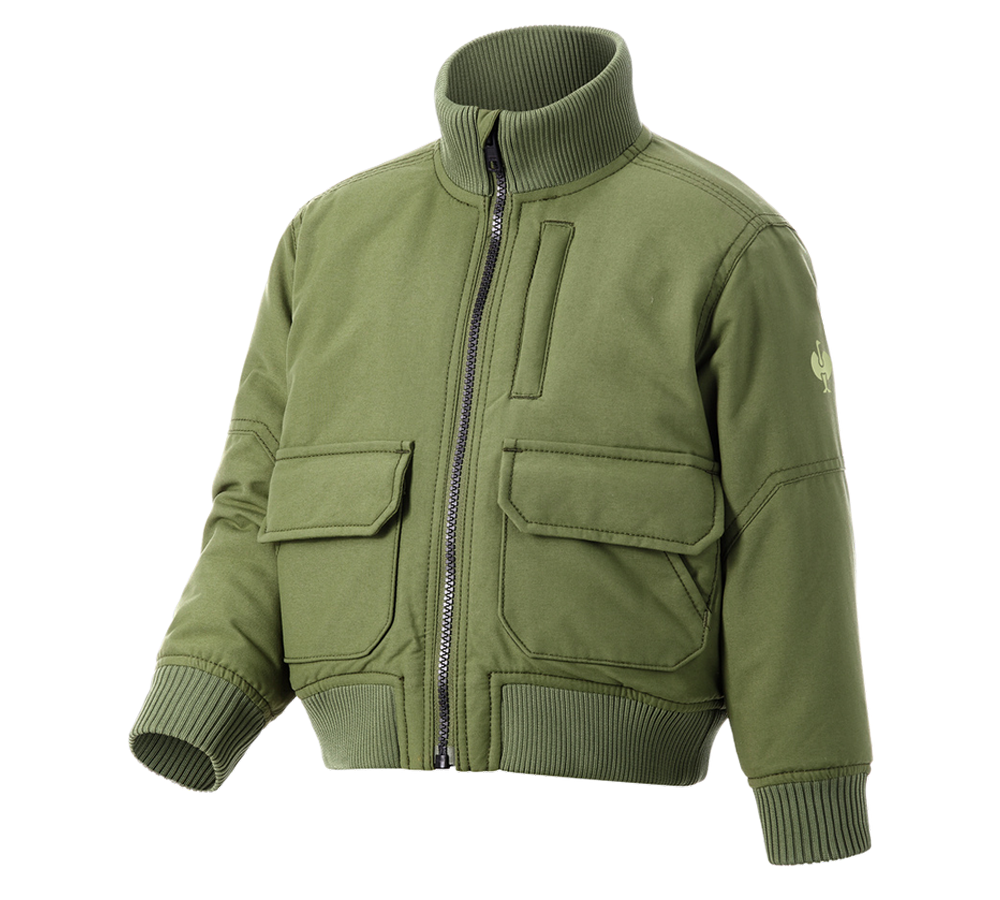 Vêtements: Blouson aviateur e.s.iconic, enfants + vert montagne