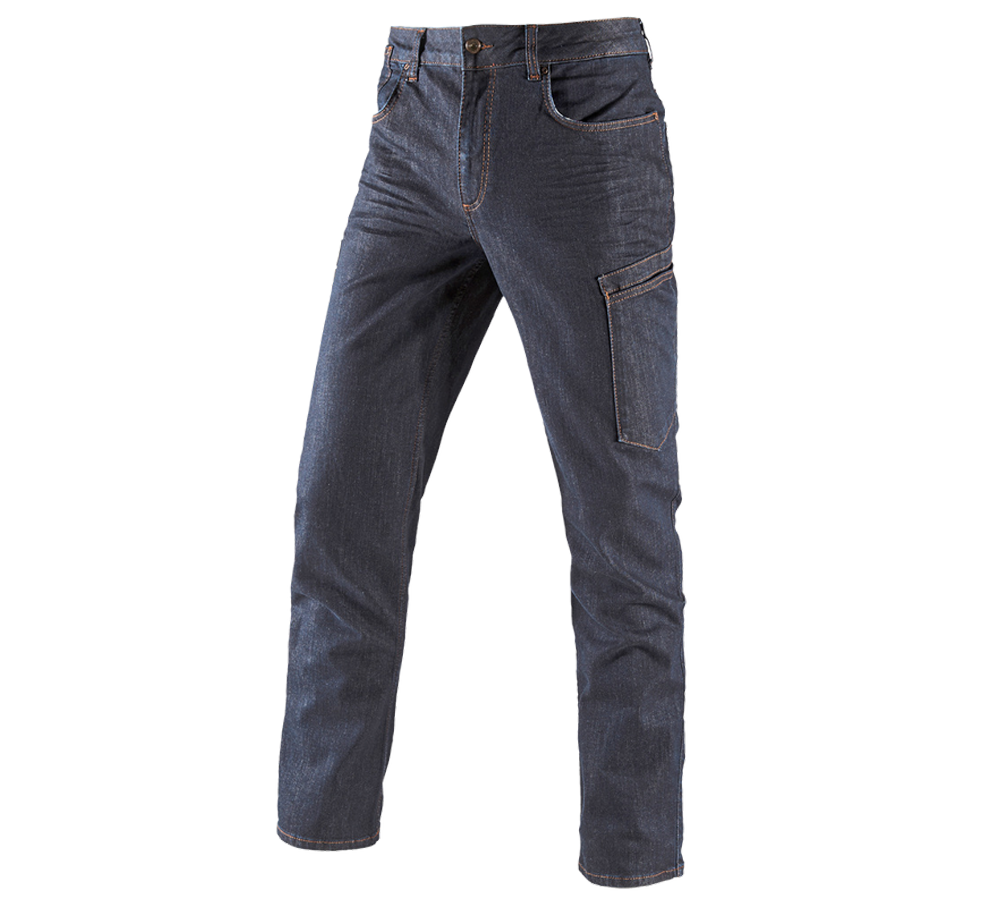 Work Trousers: e.s. 7-pocket jeans + darkdenim