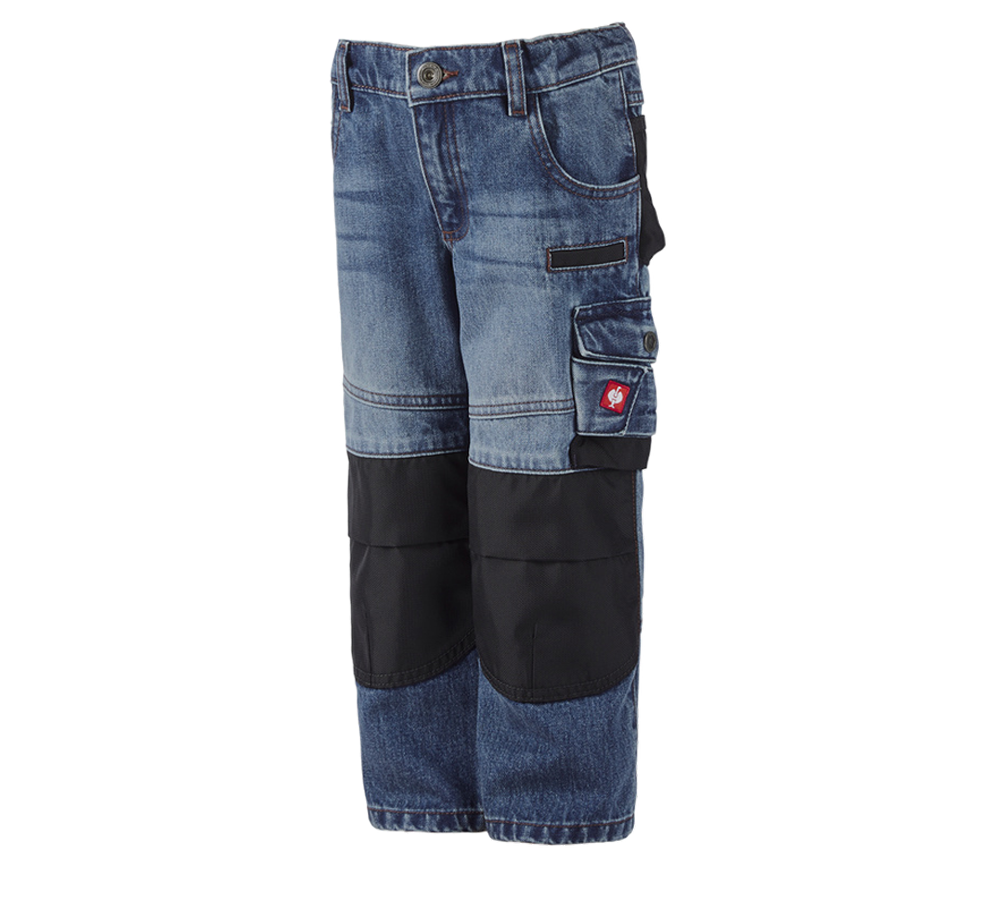 Hosen: Jeans e.s.motion denim, Kinder + stonewashed
