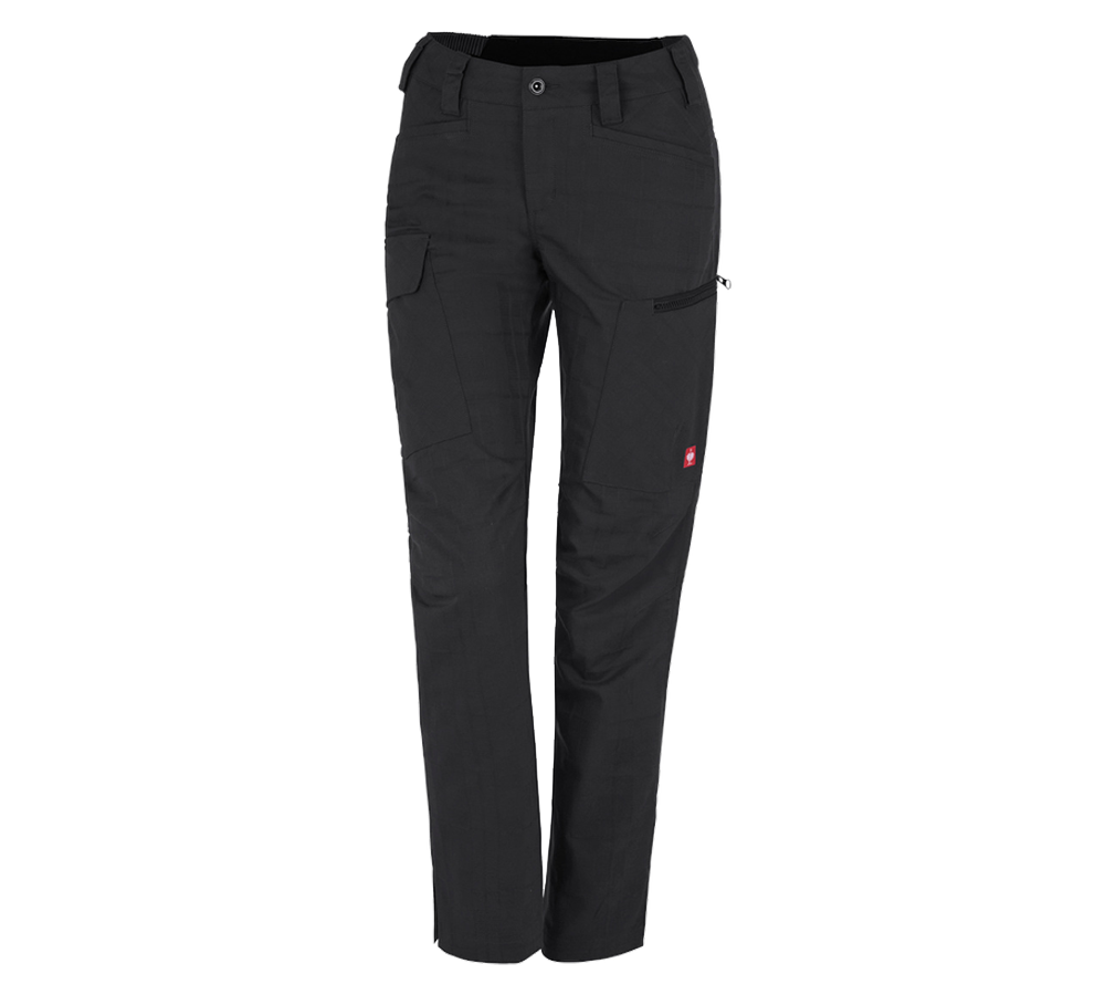 Work Trousers: e.s. Trousers pocket, ladies' + black
