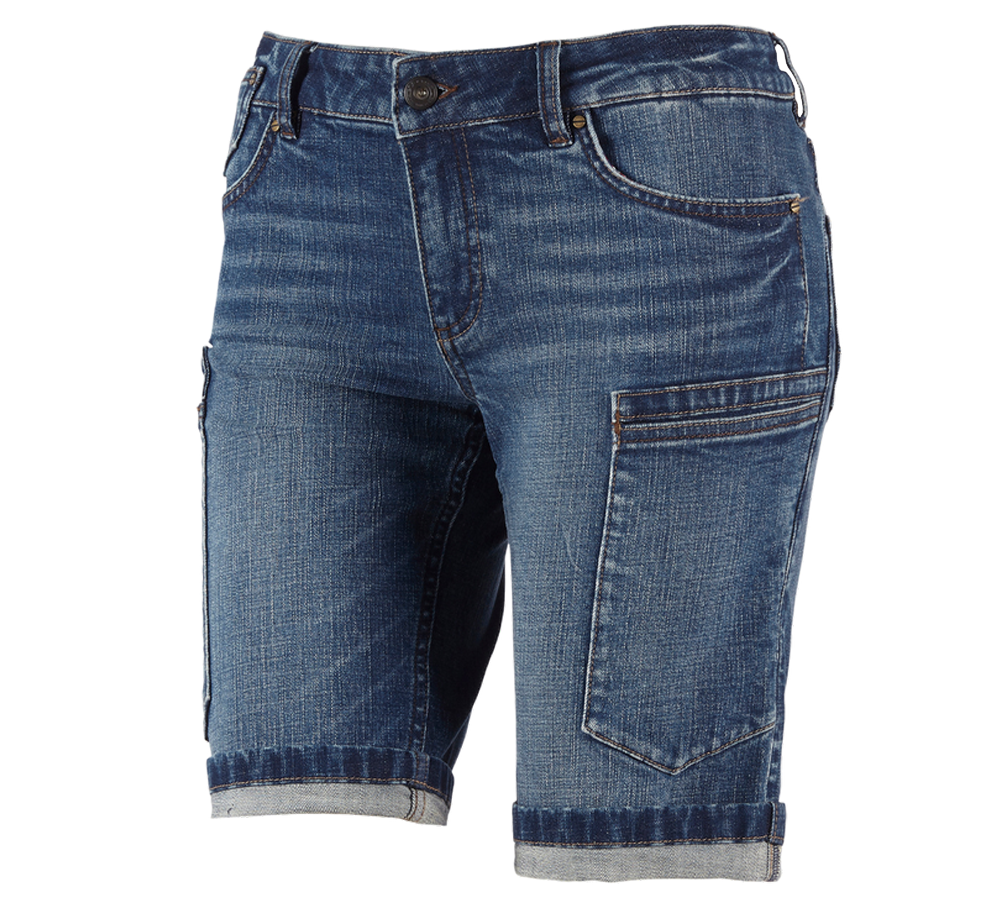 Jeans Damen Kleidung Shorts Capri-Hosen 