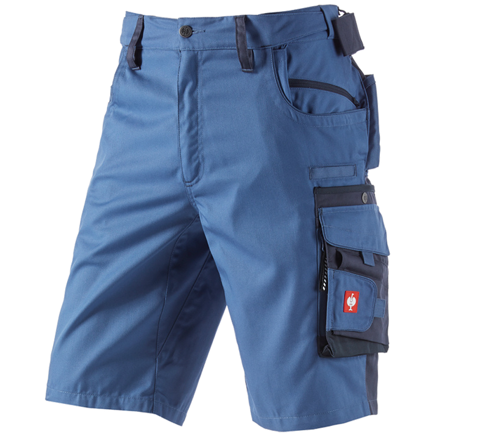 Work Trousers: Shorts e.s.motion + cobalt/pacific