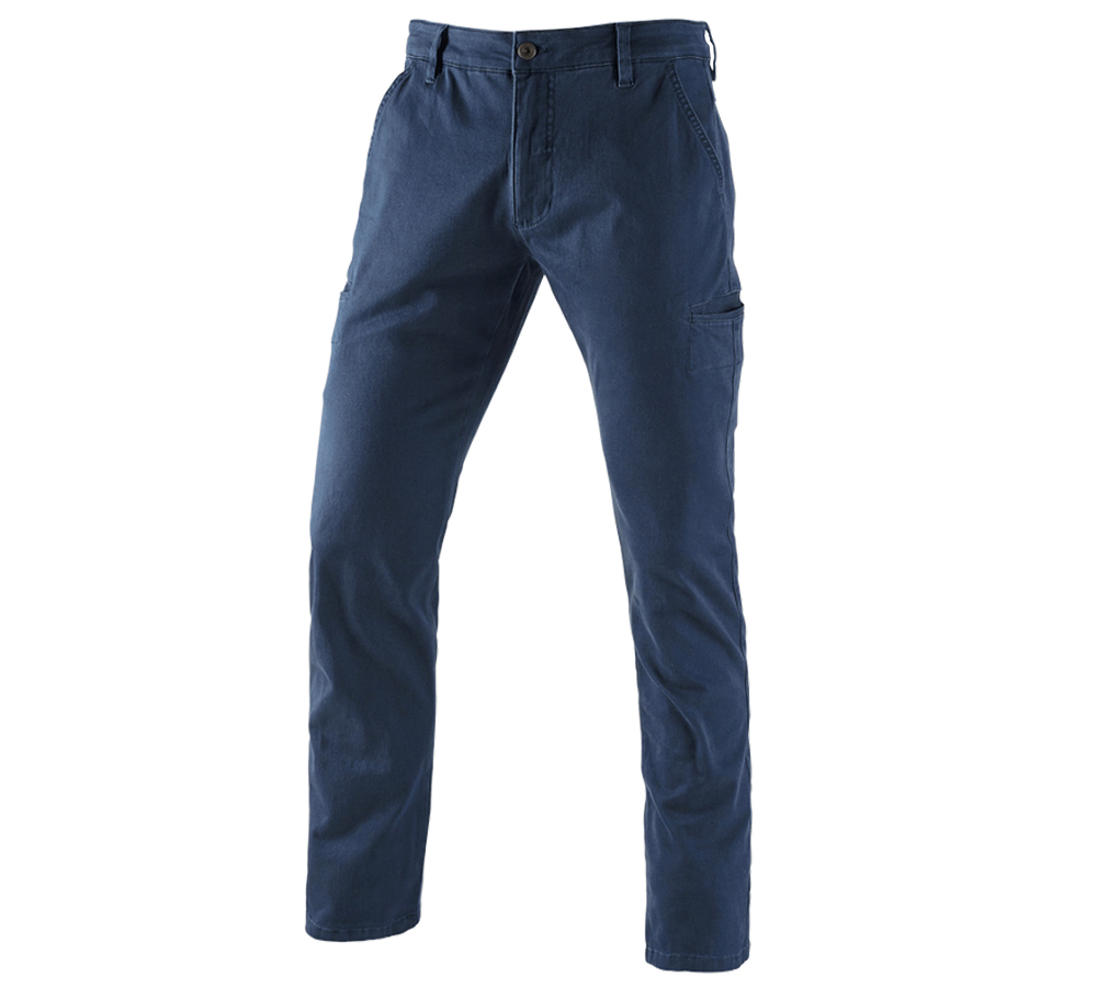 Work Trousers: e.s. Trousers Chino, men's + navy