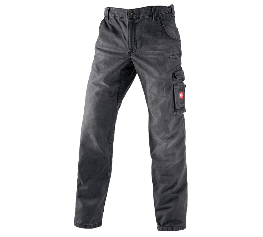 Work Trousers: e.s. Worker jeans + graphite